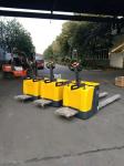 2500KG Electric Walkie Pallet Jack 210 AH Battery Powered For Warehouse