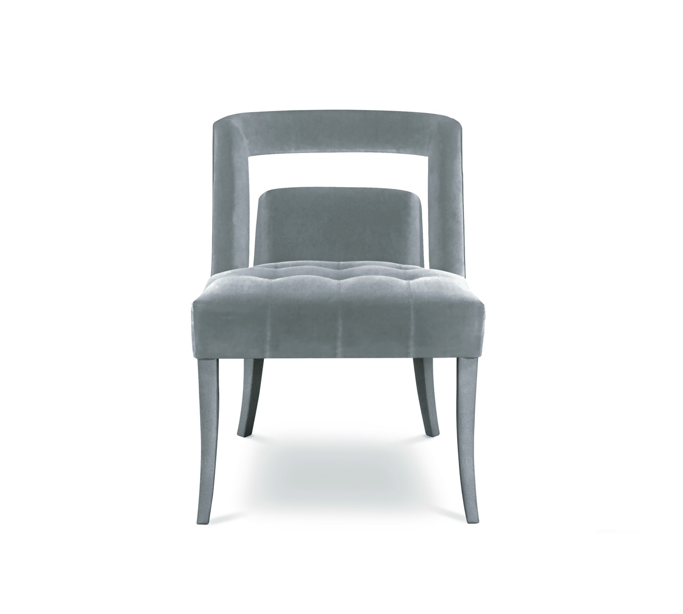 new design velvet fabric solid wood dining chair for event rental