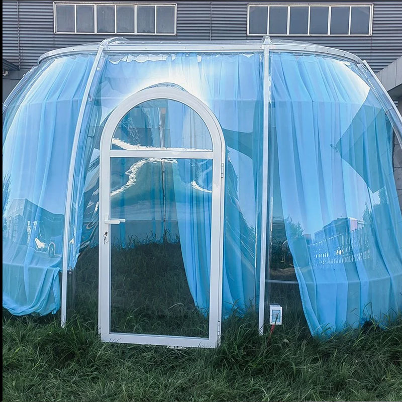 Outdoor Transparent Bubble Room PC Dome Room Polycarbonate Star House for House