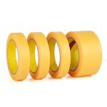 12mm-72mm Industrial Masking Gold Painters Tape High Temperature Spray Painting