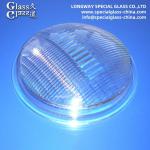High Transmission Outdoor Light Glass Cover From Borosilicate glass