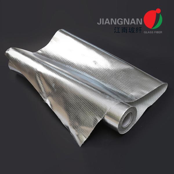 Aluminum Coated Fireproof Fiberglass Packing Material With Strong Light