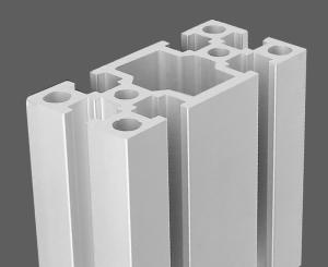 Wholesale 6061 T Slot Industrial Aluminum Profile 4040 Series , Large Industrial Aluminum Extrusion from china suppliers