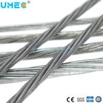 Bare High Tensile Galvanzied Steel Stranded Cable 3/4.0mm 4/4.0mm for ACSR