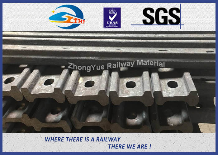 High performance light fish plate rail joint bar for rail track