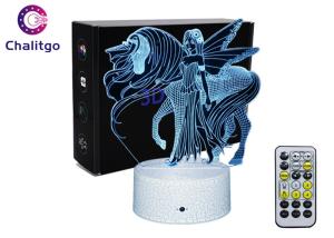 Wholesale Bedside 3D LED Illusion Lamps Decorative Xmas Birthday Gifts Acrylic Night Light from china suppliers