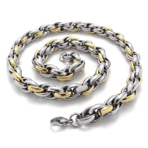 New Fashion Tagor Stainless Steel Jewelry Casting Chain NecklaceS Collection