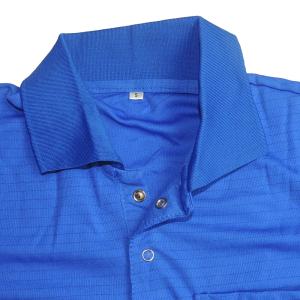 Wholesale EPA Lab EN 61340 10E8 Ohm 150 G Blue ESD Smock from china suppliers