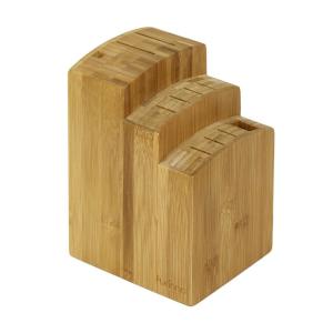 Wholesale Easy Mount Bamboo Magnetic Knife Holder , Magnetic Wood Knife Block Unbreakable from china suppliers
