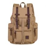 Backpack male cotton casual canvas backpack sports bag student computer bag