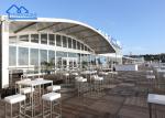 Outdoor Big Arcum Aluminum Frame Tent For Restaurant Wedding
