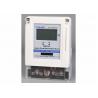 Anti Tamper Card Single Phase Prepaid Energy Meter Firm Structure ISO9001 Certificate for sale