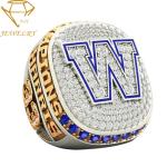 Personalized Custom Football Championship Rings With Player Name