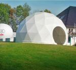 Igloo Glamping Geodesic Dome Tent Winter PVC Cloth 2-10 People Living