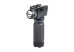 400 Lumen Tactical Rail Mount Flashlight White Beam Color Water Resistant