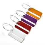 Aluminum Round Stainless Steel Metal Card Personalized for Airplane Luggage