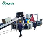 Large / Small Capacity Waste Refrigerator Recycling Line Eco Friendly