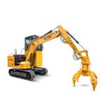 Small Grabber FR130F Grapples Excavator Grabber Oil Electric Hybrid Digger
