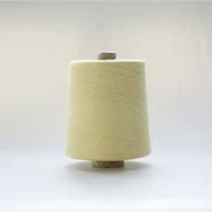 Wholesale FR Para Aramid Sewing Thread Yarn Raw Yellow Ne30/2 For Fabric Weaving from china suppliers