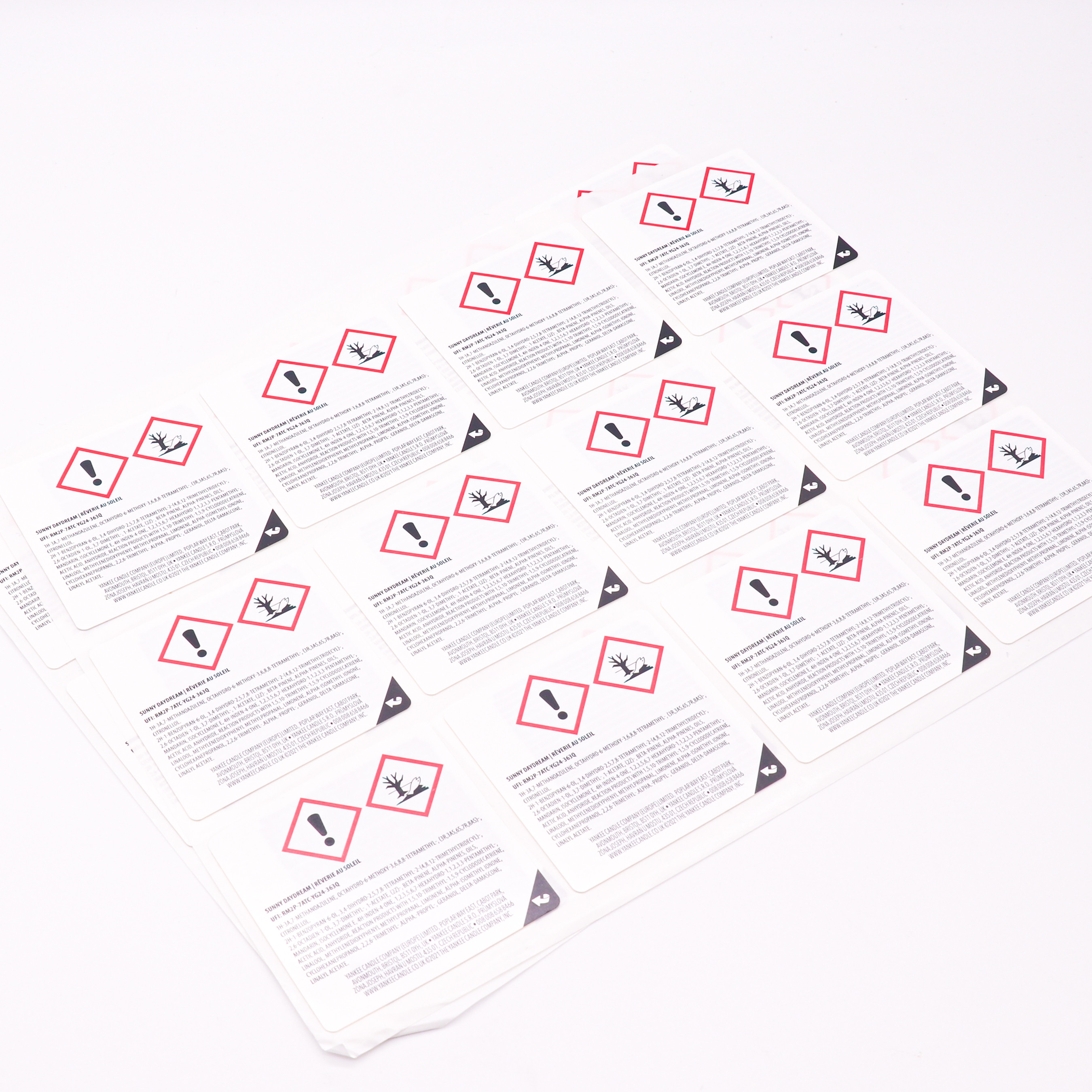 Custom Peel and Reveal Stickers / Peel Off Label Stickers for Medicine Industrial