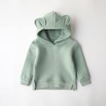 Beige 12kg 95cm Children'S Sports Shirts Boys Men'S Long Sleeve Pullover Solid