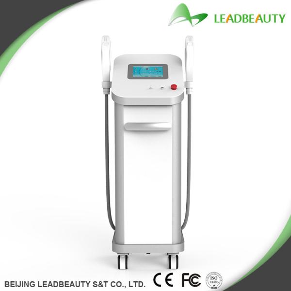 White SHR Hair Removal Machine , professional permanent hair removing machine