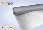0.4mm Grey PU Coated Fiberglass Fabric for Thermal Insulation And Fire