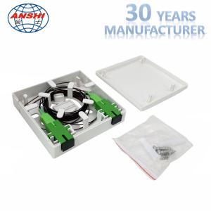Wholesale 2 Ports Sc Apc Adapter Faceplate Fiber Optic from china suppliers