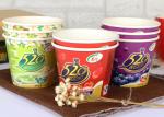 Colorful Branded Ice Cream Cups 12oz 16oz Disposable Soup Bowls Party
