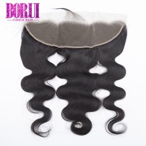 Wholesale Ear To Ear Body Wave Human Hair Lace Frontal 13*4 Frontal Virgin Length 8-24 from china suppliers
