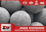 High hardness forged steel grinding media balls / steel mill media