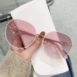 Outdoor Sunscreen Round Polarized Uv 400 Sunglasses Metal Frame