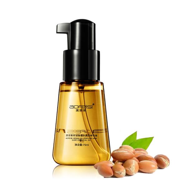75ml Organic Argan Oil Leave In Hair Treatment For Nourishing And Repairing