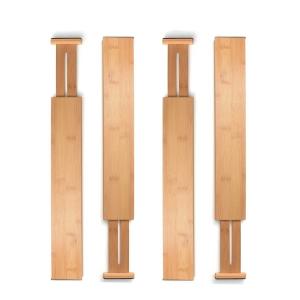 Wholesale Water Resistance Bamboo Drawer Dividers Set Of 6 For Kitchen Utensils from china suppliers