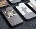 Ultra Slim Luxury Bamboo Wood iPhone Case Laser Personality Pattern OEM