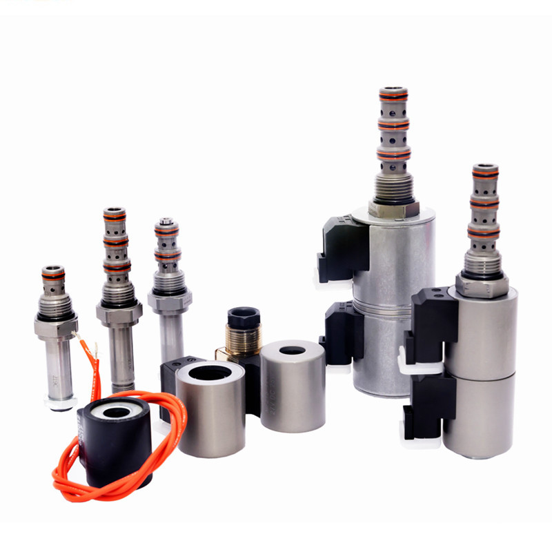 Flow Control SV08-30 Hydraulic Cartridge Solenoid Valve With 12V/13V/17V/24V Voltage