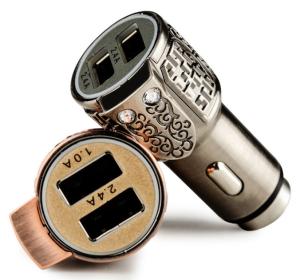 Wholesale High Speed Safety Hammer Cell Phone Car Charger 3.4A For Tablet And Pad from china suppliers