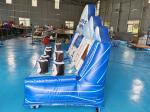 Commercial Inflatable Sport Game Penguins Cartoon Figure Inflatable Obstacle