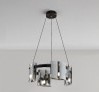 AC240V High Gloss Decorative Lamps Glass Modern Pendant Light ODM