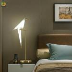 E26 110V Metal Bedside Table Lamp Creative Unique For Residential