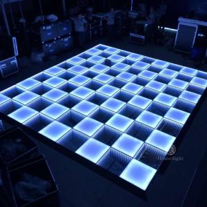 Wholesale LED 3D Mirror Frost Abyss Dance Floor For Wedding Disco Party from china suppliers