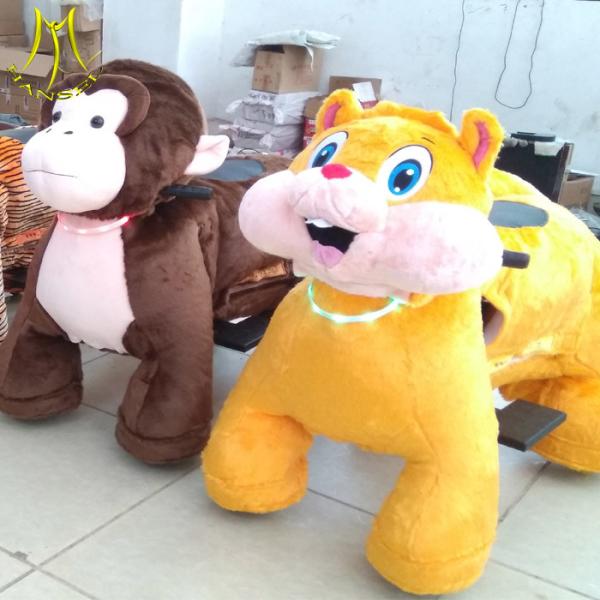 Hansel amusement ride 4 wheel battery operated kid bike electric animal walking