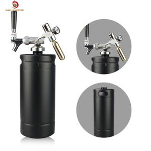 Wholesale 128oz Pressurized Mini Keg With 30PSI Adjustable Regulator from china suppliers