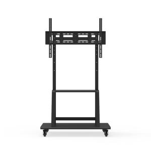Wholesale Multipurpose Smart Board Floor Stand , Rolling Mobile TV Stand With Wheels ODM from china suppliers