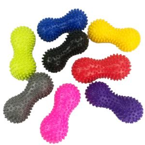 Wholesale Prickly ball Yoga massage acupoint grip Hedgehog ball plantar health care muscle relaxation peanut fascia ball from china suppliers