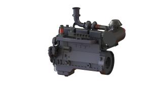 Wholesale Syngas Lpg Gas Engine 14.2 L Biogas Generator Set 135×165 Mm from china suppliers