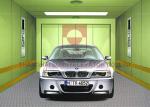 Large Space High Speed Automobile Elevator Stainless Steel Compact Simple