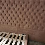 90.5in Modern Bedroom Furniture Sets 1.5m Leather Luxury Contemporary