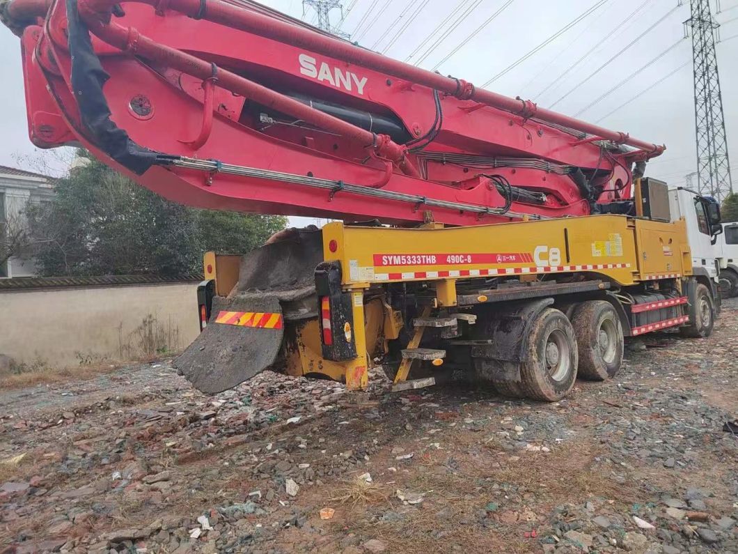 2018 49m Sy Concrete Pump on MB Truck Used Heavy Equipment