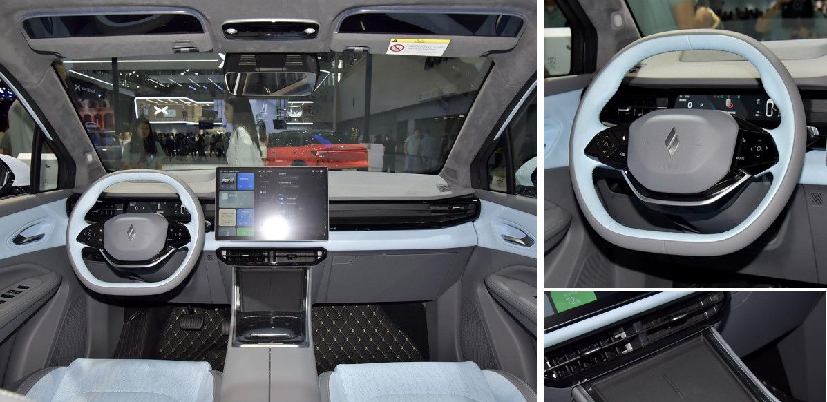 450 Km Mileage Electric Car RL7 Big Capacity SUV With Exquisite Interior